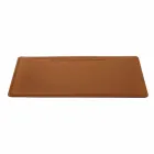 Maxi Desk Pad in Regenerated Leather with Seams Pen Stop Made in Italy - Ebe Viadurini