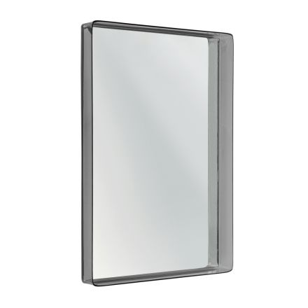 Wall Mirror with Shelf Frame in Colored Plexiglass - Orvieto Viadurini