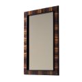 Wall-mounted / floor mirror in ebony wood Grilli Zarafa made in Italy