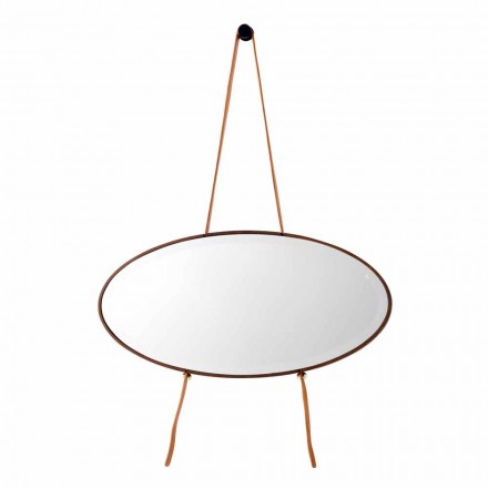 Wall-mounted mirror / floor-standing solid wood Grilli York made in Italy Viadurini