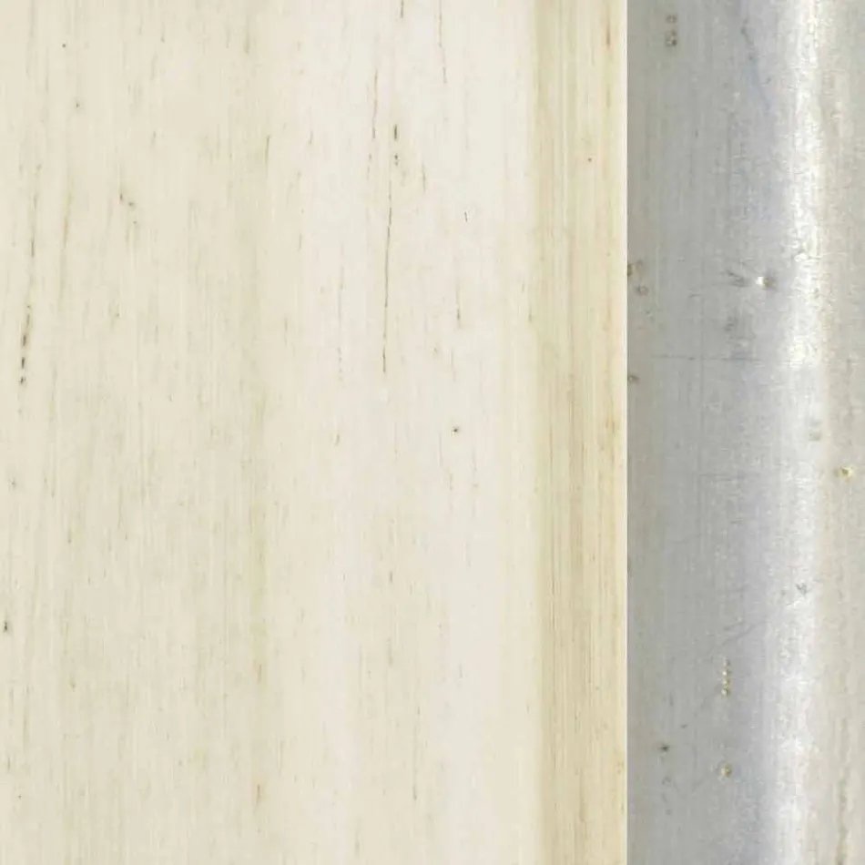 Modern handcrafted wooden wall mirror made in Italy Stefano Viadurini