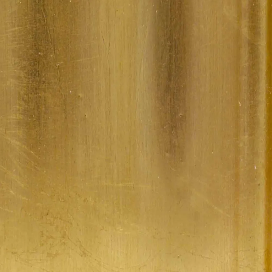 Handmade rectangular Italian wall mirror made in Italy Simone Viadurini