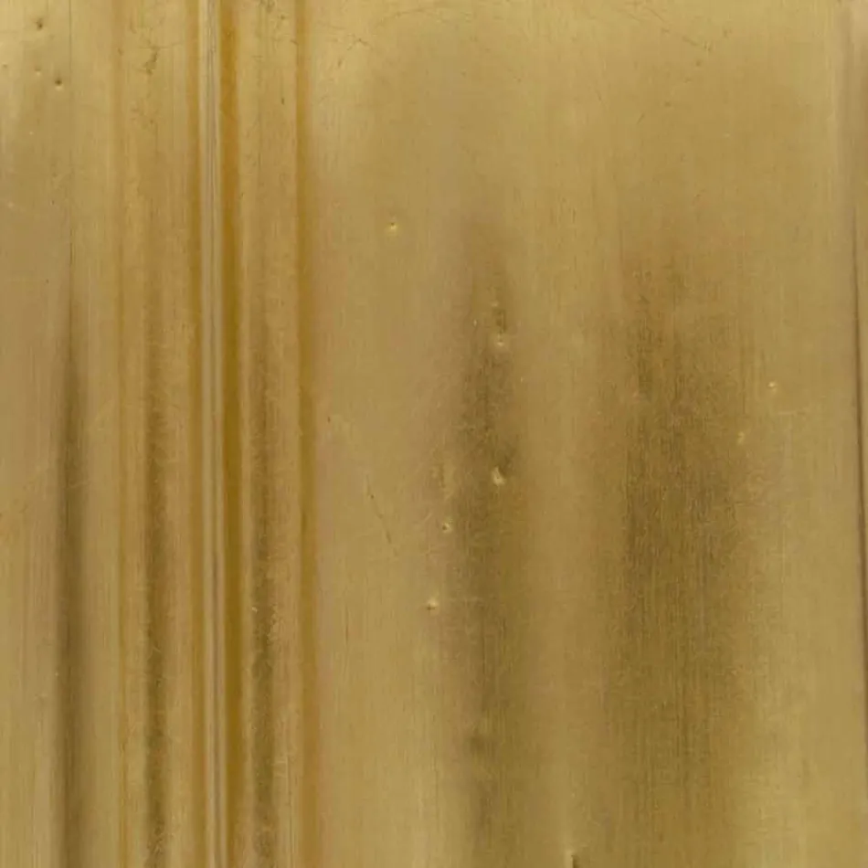 Handmade wall mirror made of wood and resin frieze in Italy Matteo Viadurini