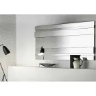 Modern Design Glass and Metal Wall Mirror Made in Italy - Pallino Viadurini
