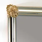 Design floor / wall mirror, Luti wooden frame, 96x196 cm Viadurini