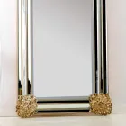 Design floor / wall mirror, Luti wooden frame, 96x196 cm Viadurini