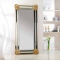 Design floor / wall mirror, Luti wooden frame, 96x196 cm