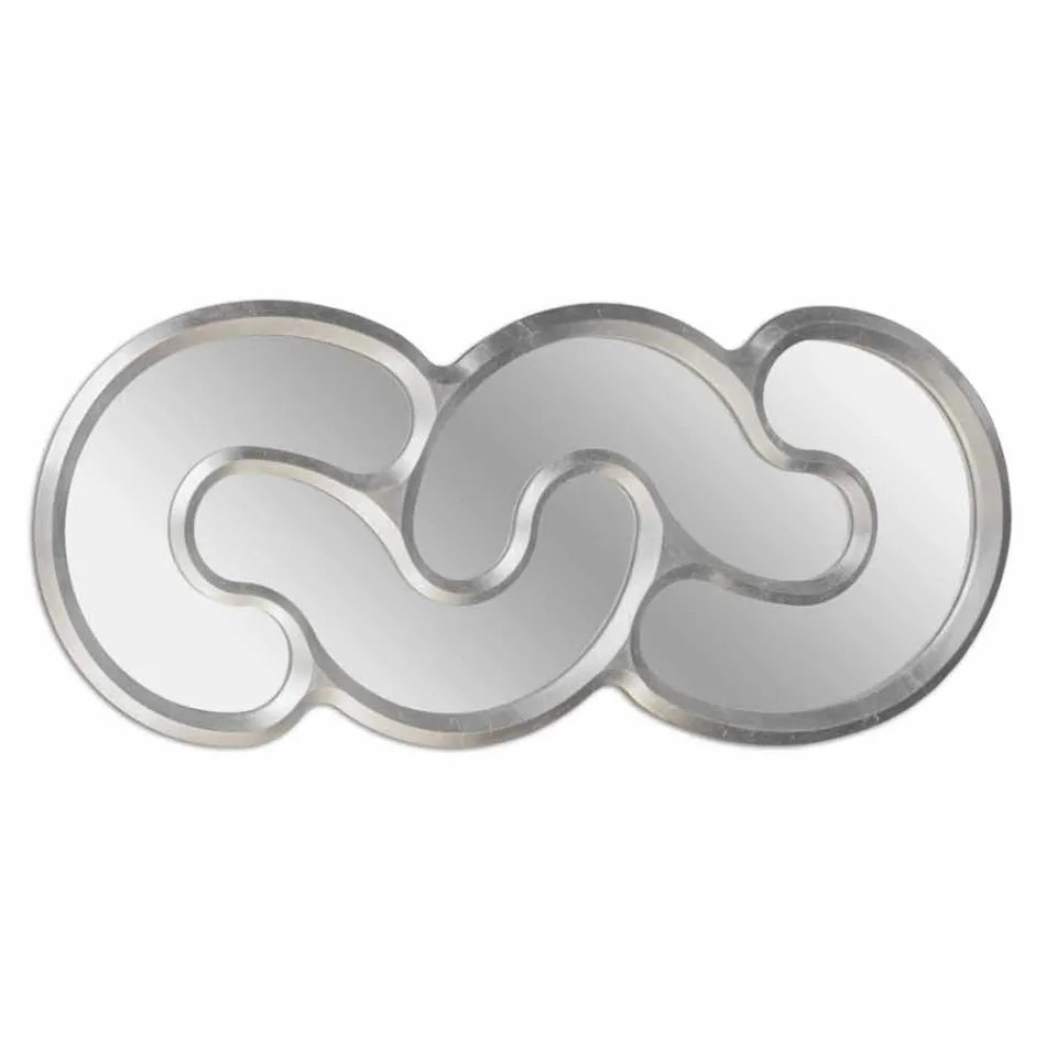 Wall mirror handmade in Italy Teo Viadurini