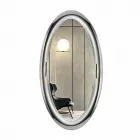 Modern Mirror in Mirrored Crystal Finish Made in Italy - Stilla Viadurini