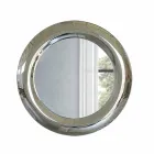Modern Mirror in Mirrored Crystal Finish Made in Italy - Stilla Viadurini