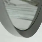 Round Wall Mirror with Lacquered Frame of Elegant Modern Design - Odosso Viadurini