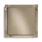 Mirror with Shaped Frame Available in 3 Sizes and 2 Colors - Carolina Viadurini