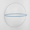 Wall Mirror with Modern Steel Coat Rack Made in Italy - Chioccia