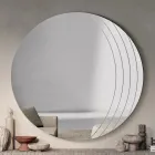 Arabella Wall Mirror with Engravings Made in Italy Viadurini