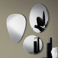 Beata Wall Mirror with Perimeter Grinding Made in Italy