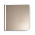 Beniamina Wall Mirror with Wave Side Made in Italy Viadurini