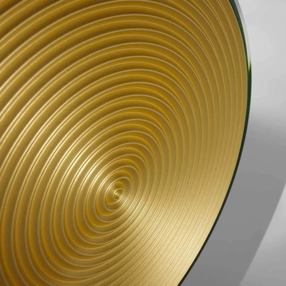 Design wall mirror with Malva MDF support Viadurini