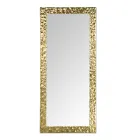 Wall Mirror in Hand Decorated Wood Made in Italy - Niagara Viadurini