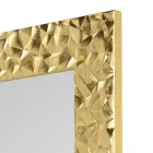 Wall Mirror in Hand Decorated Wood Made in Italy - Niagara Viadurini