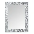 Wall Mirror in Hand Decorated Wood Made in Italy - Niagara Viadurini