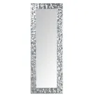 Wall Mirror in Hand Decorated Wood Made in Italy - Niagara Viadurini