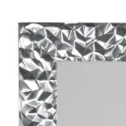 Wall Mirror in Hand Decorated Wood Made in Italy - Niagara Viadurini