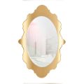 Plexiglass Wall Mirror with Gold or Silver Frame, Made in Italy - Ariele