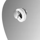 Round Wall Mirror Beveled Simple Design Made in Italy - Odile Viadurini