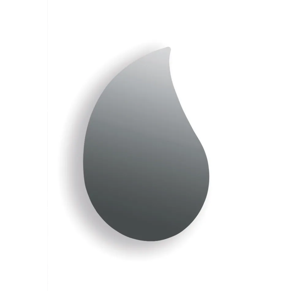 Aurelia Drop-Shaped Wall Mirror Made in Italy Viadurini