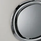 Shaped Wall Mirror with Curved Frame Made in Italy - Babila Viadurini