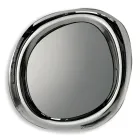 Shaped Wall Mirror with Curved Frame Made in Italy - Babila Viadurini
