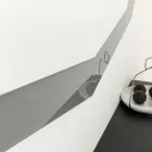 Shaped Wall Mirror with Glass Frame Made in Italy - Chlorine Viadurini