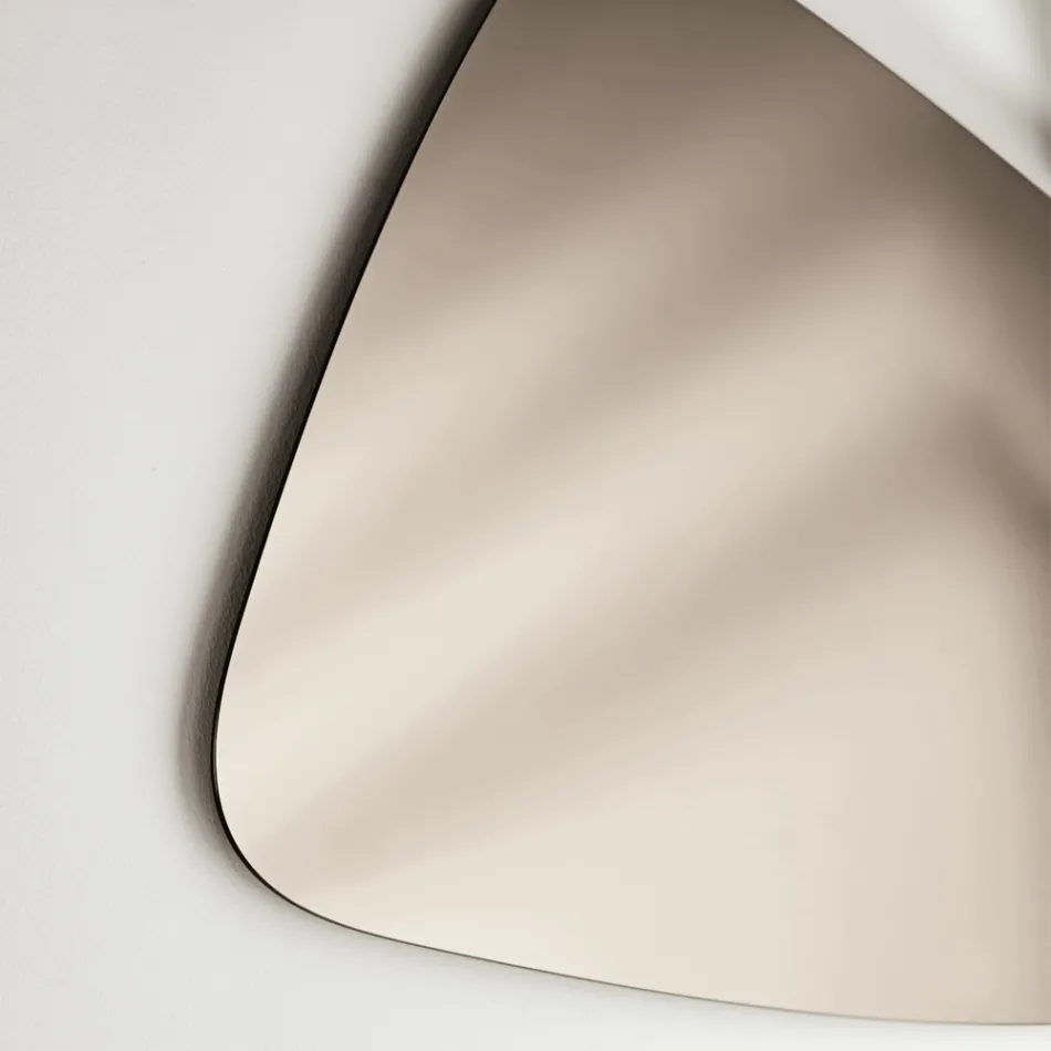 Linear Mirror in Three Colors Made in Italy - Virage Viadurini