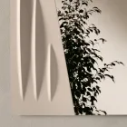 Square Mirror with Two-Color Painted Insert Made in Italy - Elion Viadurini