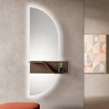 Backlit LED Mirror with Polished Edge Made in Italy - Kyra