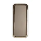 Rectangular Mirror with Cast Crystal Frame Made in Italy - Belinda Viadurini