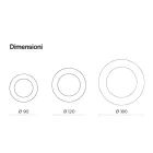 Round Mirror with Wavy Glass Frame Made in Italy - Adelma Viadurini