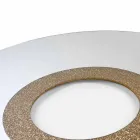 Round mirror of modern design made in Italy Aris Viadurini