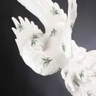 Parrot-Shaped Ceramic Figurine Handmade in Italy - Pagallo Viadurini