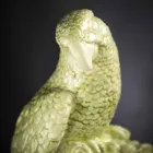 Handmade Ceramic Parrot-Shaped Figurine Made in Italy - Pagallo Viadurini