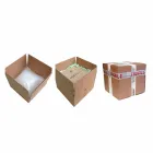 Round valet tray in white porcelain and gold leaf design - Cicatroro Viadurini