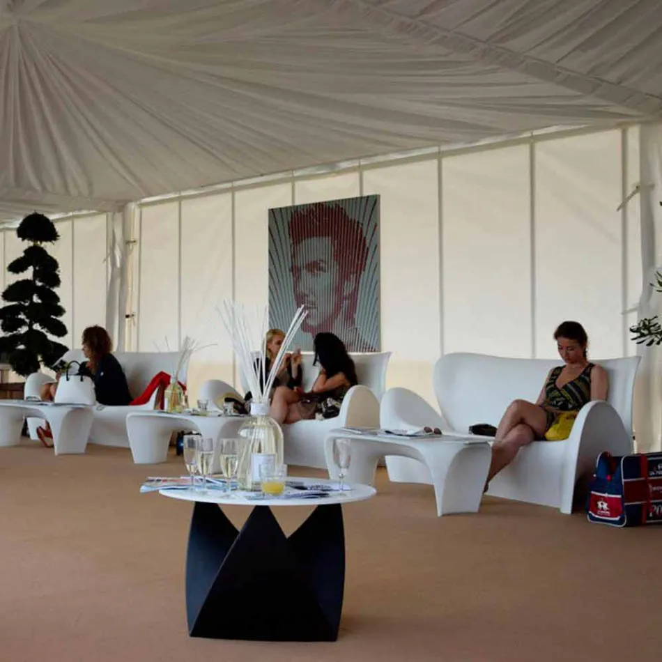 Modern Coffee Tables for Indoor or Outdoor, 2 Pieces - Lily by Myyour Viadurini