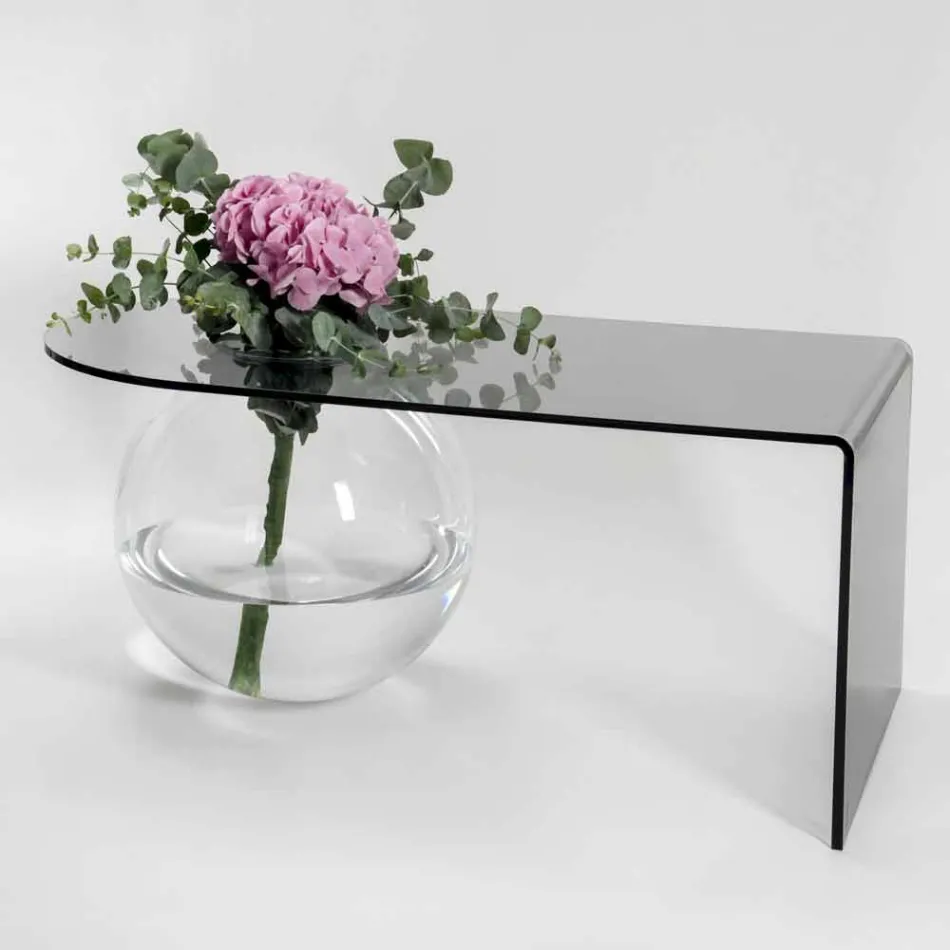Modern plexiglass bridge table made in Italy, Bolly Viadurini
