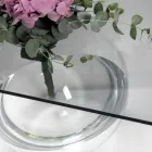 Modern plexiglass bridge table made in Italy, Bolly Viadurini