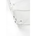 Low Table Bedside Table in Transparent Plexiglass Made in Italy - Alamain Viadurini