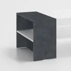 Low Coffee Table for the Living Room in White Wood 3 Finishes - Rames Viadurini