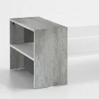 Low Coffee Table for the Living Room in White Wood 3 Finishes - Rames Viadurini