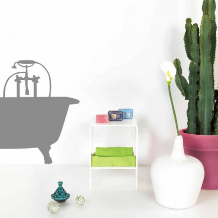 Modern coffee table / bedside table Mimi, made in Italy Viadurini