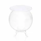 White round coffee table / container Biffy, modern design made in Italy Viadurini