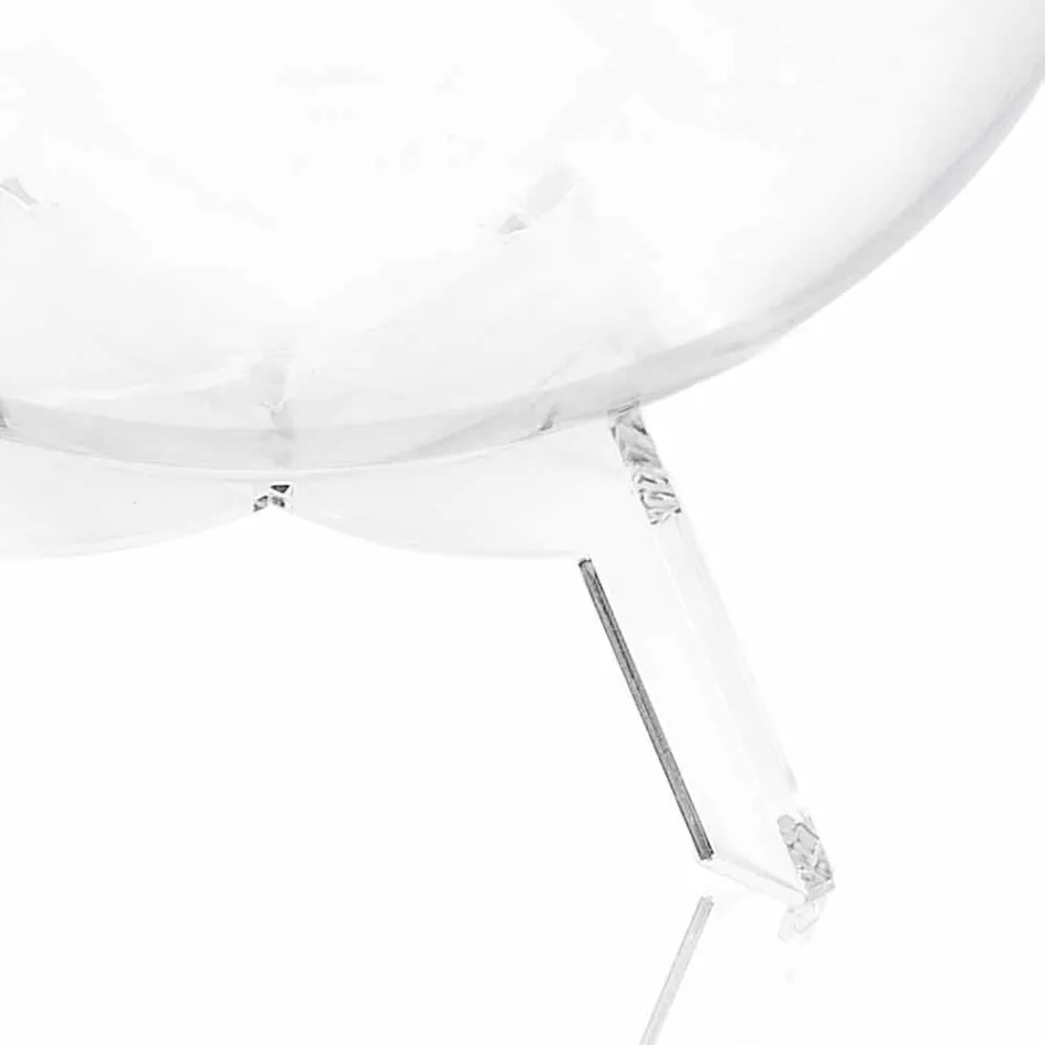 Biffy black round coffee table / container, modern design made in Italy Viadurini